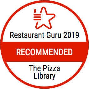 The Pizza Library Trip Advisor Certificate of Excellence 2019